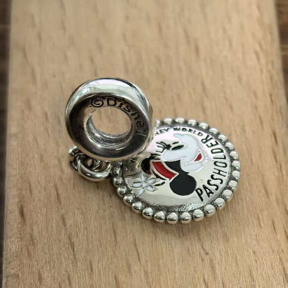 Pandora Disney Annual Passholder Charm, S925 Silver Bracelets - Picture 3 of 4